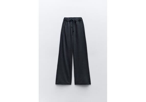 Zara Мягкие брюки joggers , Цвет: Серый, Размер: M, изображение 3