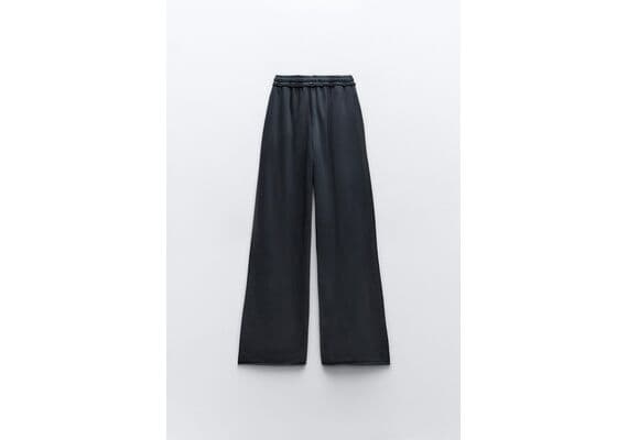 Zara Мягкие брюки joggers , Цвет: Серый, Размер: M, изображение 4