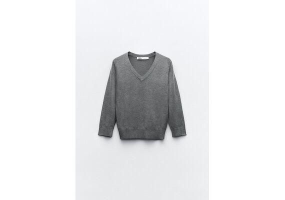 Zara   plain 3/4 рукав купить sweater , Цвет: Серый, Размер: S, изображение 2