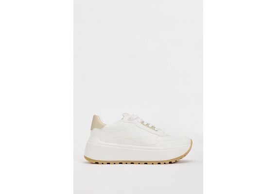 Zara Детские кроссовки flatform running trainers , Цвет: Белый, Размер: 37