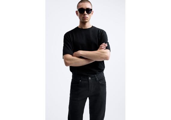 Zara Узкие джинсы slim fit , Цвет: Черный, Размер: EU 44 (US 34), изображение 4