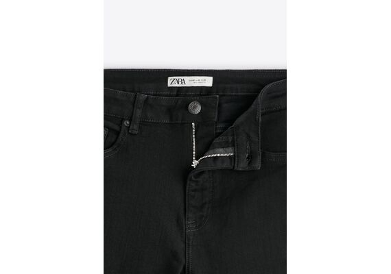 Zara Узкие джинсы slim fit , Цвет: Черный, Размер: EU 44 (US 34), изображение 6