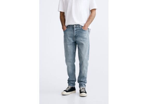 Zara   slim-fit comfort jeans , Цвет: Синий, Размер: EU 38 (US 30), изображение 2