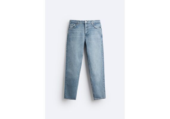 Zara   slim-fit comfort jeans , Цвет: Синий, Размер: EU 38 (US 30), изображение 6