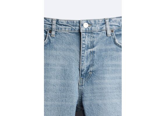 Zara   slim-fit comfort jeans , Цвет: Синий, Размер: EU 38 (US 30), изображение 8