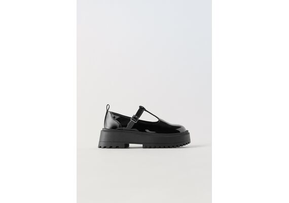 Zara   track sole mary janes , Цвет: Черный, Размер: 32 (20,3 см)