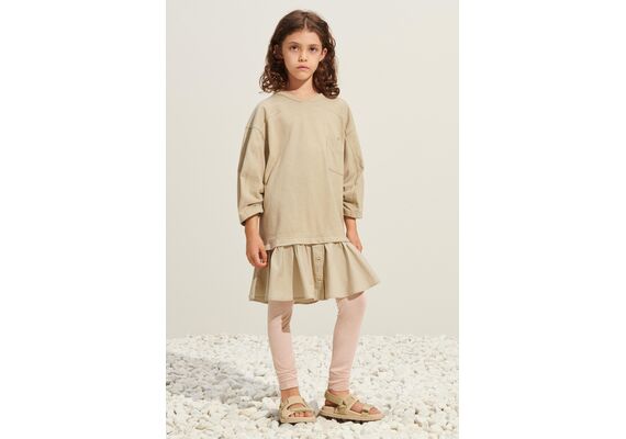 Zara Леггинсы с эластичным поясом, Цвет: multicolor, Размер: 8-9 лет (130 см)