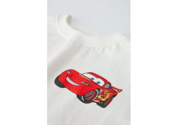 Zara Футболка cars © disney , Цвет: Белый, Размер: 5 лет (110 см), изображение 3