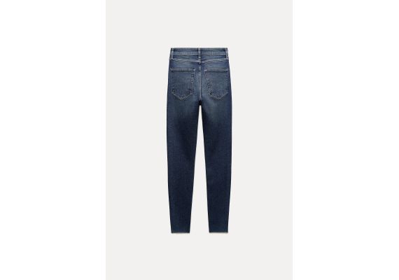 Zara   zw ‘80s skinny mid-rise jeans , Цвет: Синий, Размер: 32, изображение 3