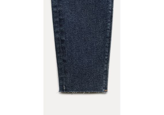 Zara   zw ‘80s skinny mid-rise jeans , Цвет: Синий, Размер: 32, изображение 6