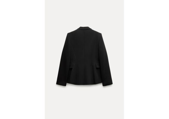 Zara   zw collection fitted blazer , Цвет: Черный, Размер: XS, изображение 6