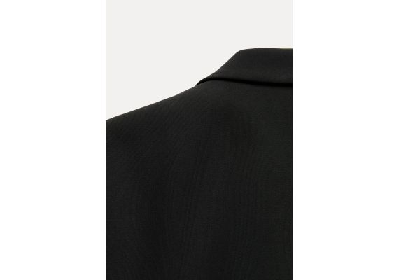 Zara   zw collection fitted blazer , Цвет: Черный, Размер: XXL, изображение 10