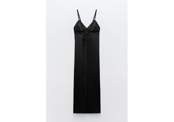 Zara   stretch midi dress , Цвет: Черный, Размер: XXL, изображение 8