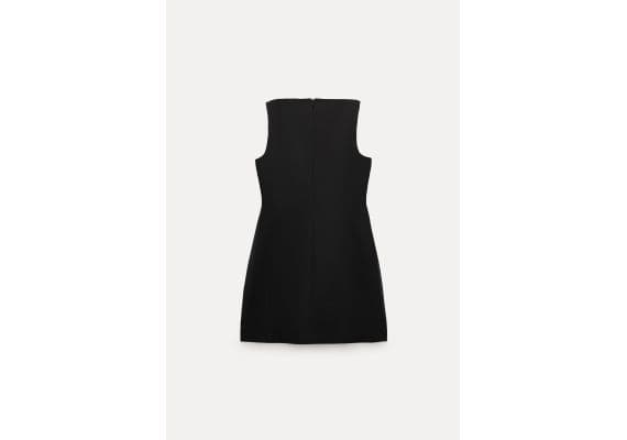 Zara Коллекция zw короткое платье , Цвет: Черный, Размер: XS, изображение 6