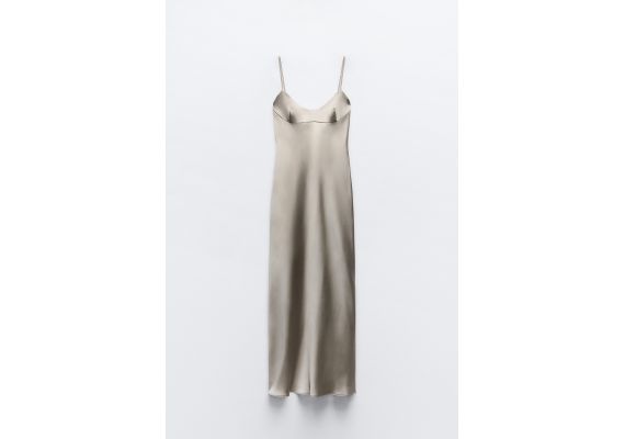 Zara   midi cami dress , Цвет: Серый, Размер: XXL, изображение 8