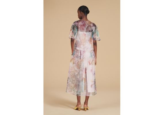 Zara   zw collection floral print dress , Цвет: С принтом, Размер: M-L, изображение 3