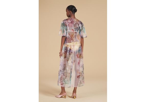 Zara   zw collection floral print dress , Цвет: С принтом, Размер: M-L, изображение 8