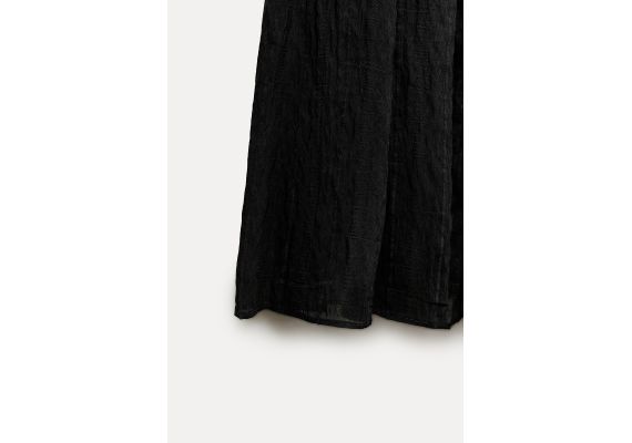 Zara   zw collection box pleat midi skirt , Цвет: Черный, Размер: XS, изображение 9