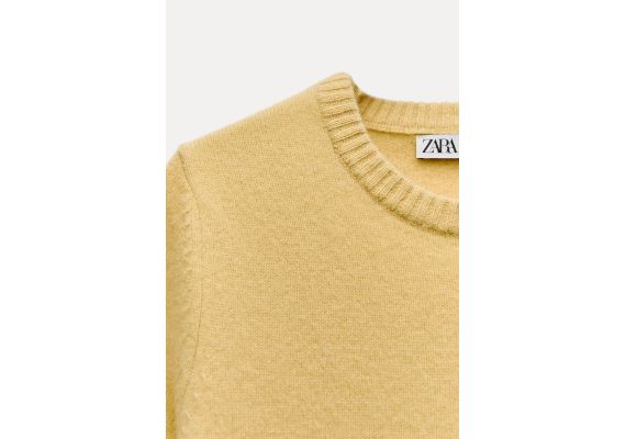 Zara   plain 100% шелковый топ без рыбалки , Цвет: Жёлтый, Размер: L, изображение 8