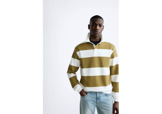 Zara   polo sweatshirt , Цвет: multicolor, Размер: XL (US XL), изображение 6