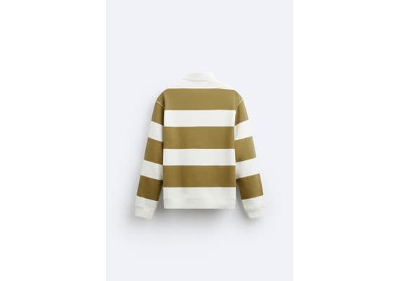 Zara   polo sweatshirt , Цвет: multicolor, Размер: XL (US XL), изображение 8