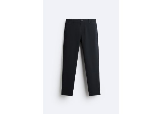 Zara   slim fit comfort trousers , Цвет: Синий, Размер: S, изображение 6