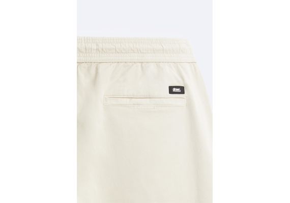 Zara Брюки jogger waist , Цвет: Бежевый, Размер: L, изображение 8