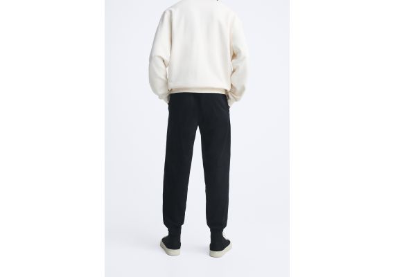 Zara Брюки jogger waist , Цвет: Черный, Размер: S, изображение 3