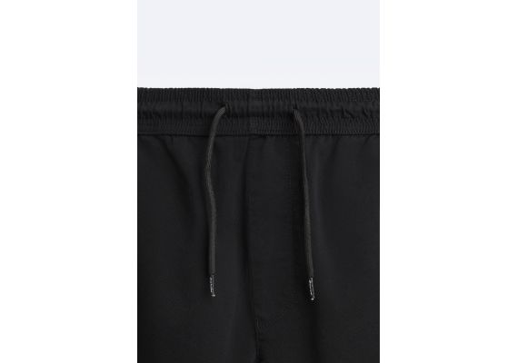 Zara Брюки jogger waist , Цвет: Черный, Размер: S, изображение 8