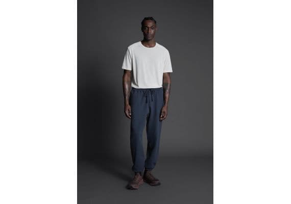 Zara Брюки jogger waist cotton trousers , Цвет: Синий, Размер: XL