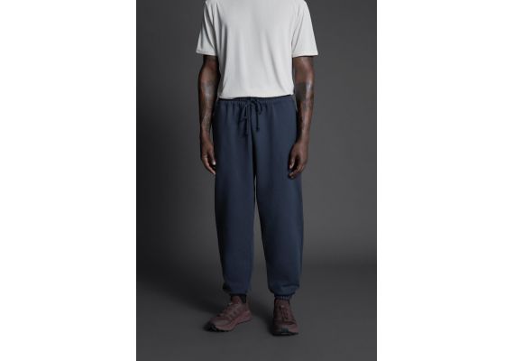 Zara Брюки jogger waist cotton trousers , Цвет: Синий, Размер: XL, изображение 2