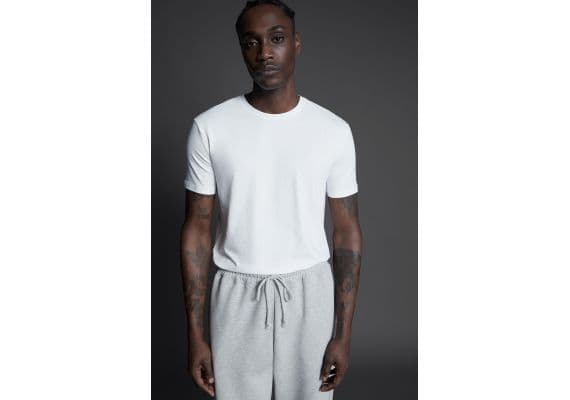 Zara Брюки jogger waist cotton , Цвет: Серый, Размер: L, изображение 6