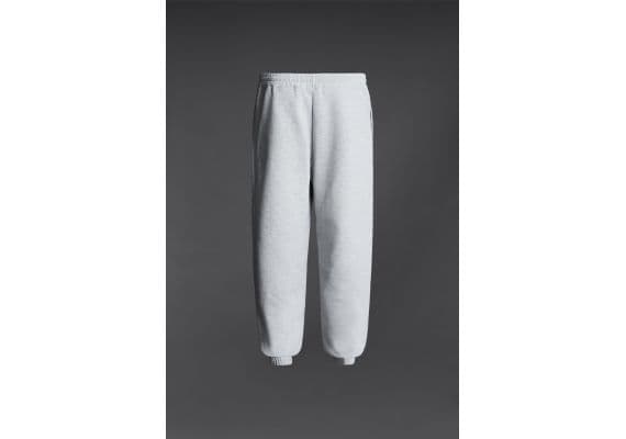 Zara Брюки jogger waist cotton , Цвет: Серый, Размер: L, изображение 8