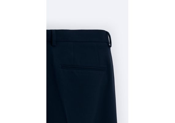 Zara Узкие брюки в стиле slim fit , Цвет: Синий, Размер: EU 36 (US 29), изображение 4