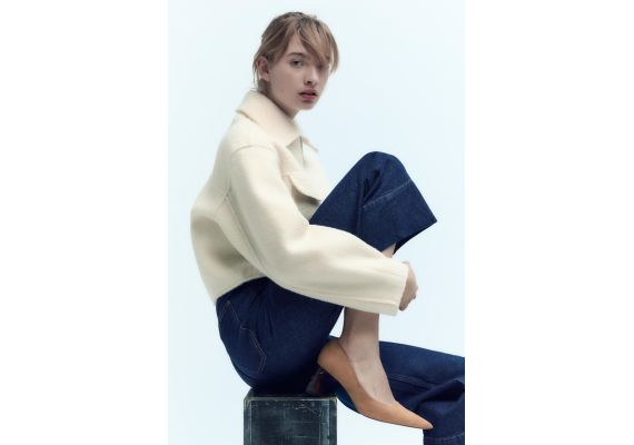 Zara Туфли на толстом каблуке , Цвет: Коричневый, Размер: 35