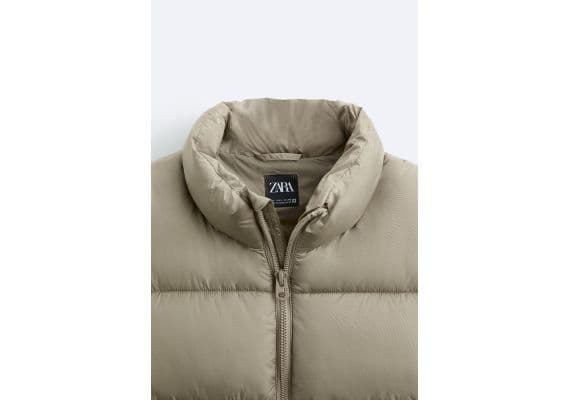 Zara Пуховой жилет , Цвет: Коричневый, Размер: XL (US XL), изображение 8