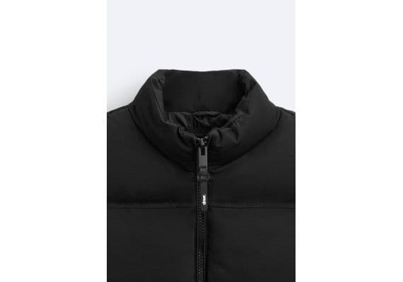 Zara  puffer gilet , Цвет: Черный, Размер: S (US S), изображение 9