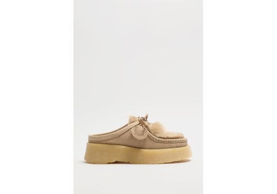 Zara Туфли-мюли clarks® x zara из кожи, Цвет: Коричневый, Размер: 35