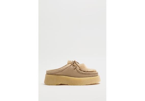 Zara Туфли-мюли clarks® x zara из кожи, Цвет: Коричневый, Размер: 35, изображение 2