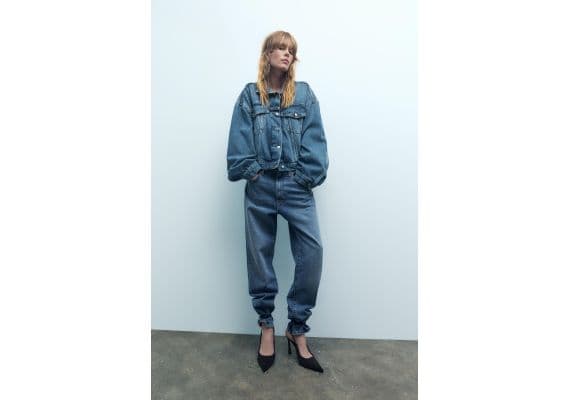 Zara Туфли на высоком каблуке с застежкой на крючок, Цвет: Черный, Размер: 35