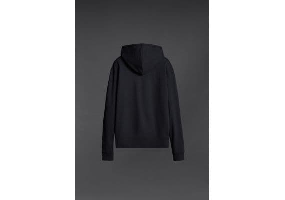 Zara Хлопковая толстовка , Цвет: Черный, Размер: S (US S), изображение 8