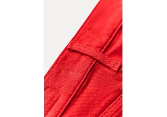 Zara Коллекция джинсов zw bootcut high-waist cropped , Цвет: Красный, Размер: 38, изображение 7