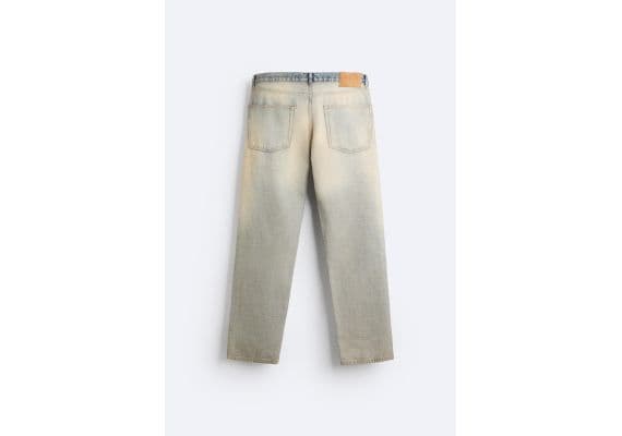 Zara Джинсы inside-out denim , Цвет: Синий, Размер: EU 38 (US 30), изображение 7