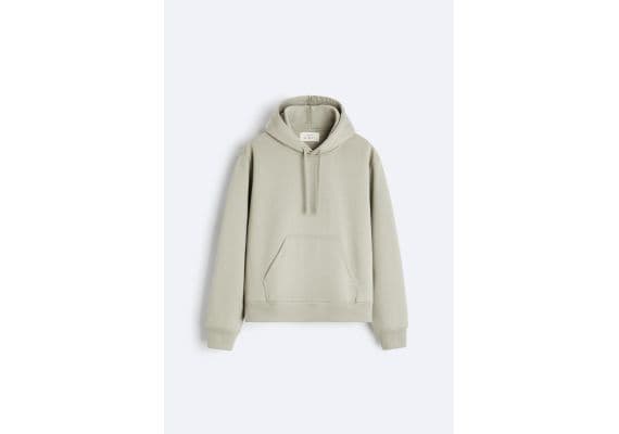 Zara Cropped hoodie , Цвет: Зеленый, Размер: S (US S), изображение 7