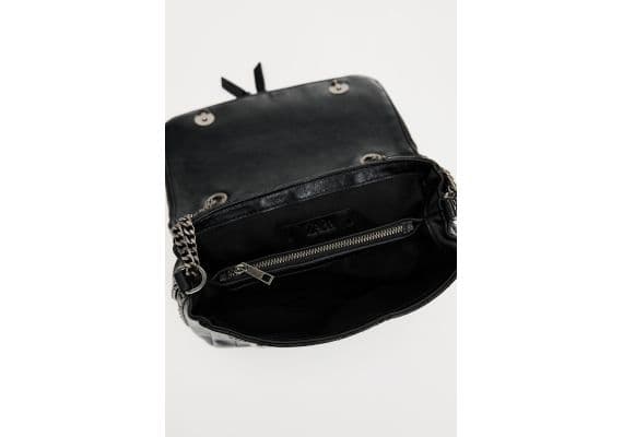 Zara Сумка rock bag with flap , изображение 12