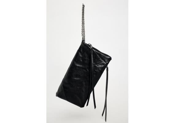 Zara Сохранена модель rock mini crossbody bag , Цвет: Черный, Размер: Только один размер, изображение 6