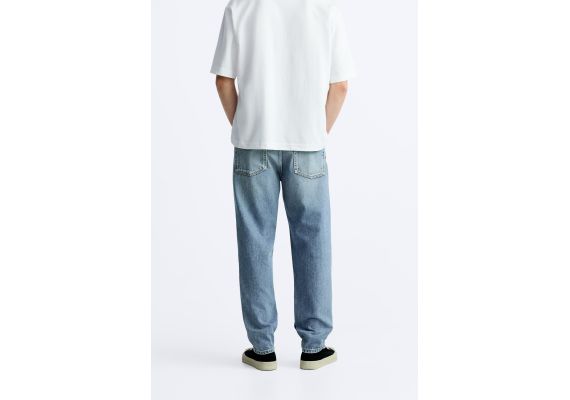 Zara   slim fit faded jeans , Цвет: Синий, Размер: EU 40 (US 31), изображение 3