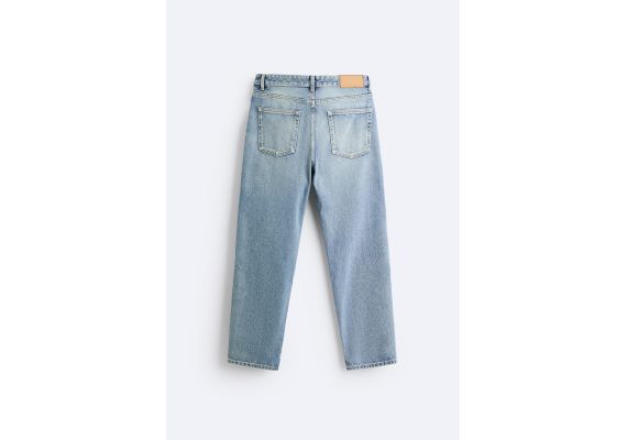 Zara   slim fit faded jeans , Цвет: Синий, Размер: EU 40 (US 31), изображение 7