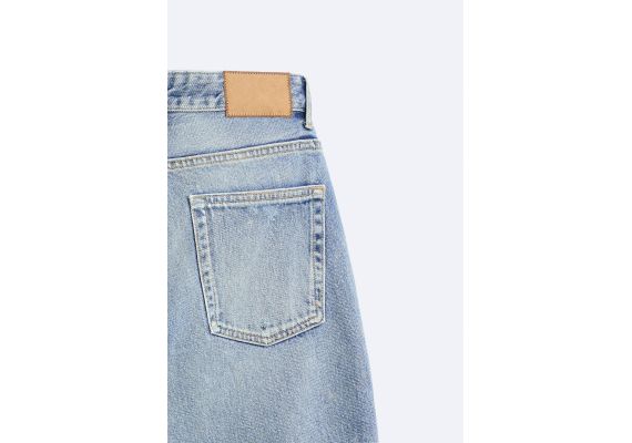 Zara   slim fit faded jeans , Цвет: Синий, Размер: EU 40 (US 31), изображение 9