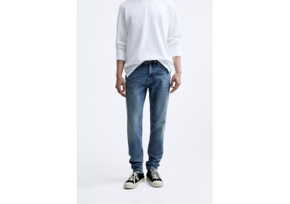 Zara Узкие джинсы slim fit , Цвет: Синий, Размер: EU 36 (US 29), изображение 2